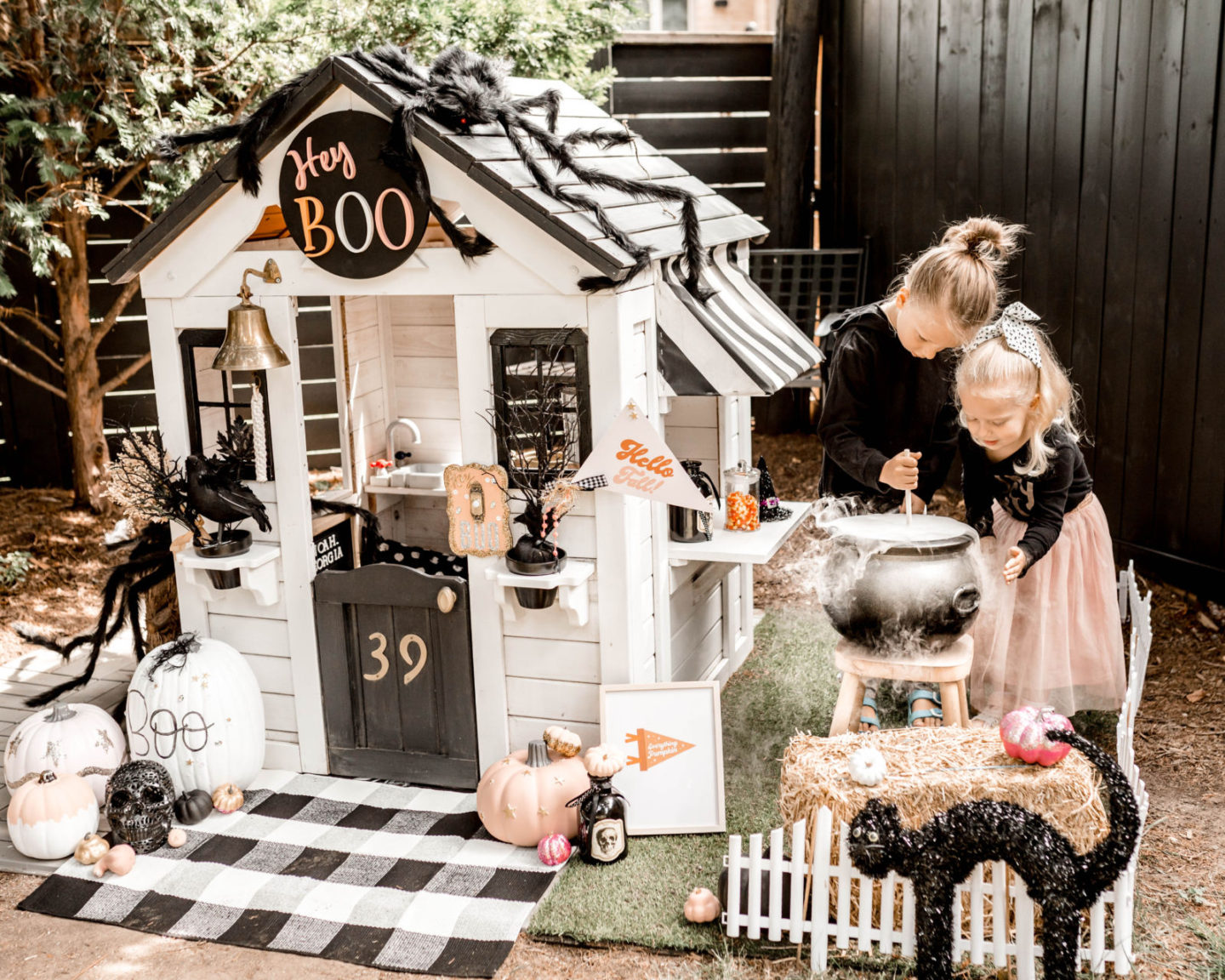 Spooky Playhouse Reveal