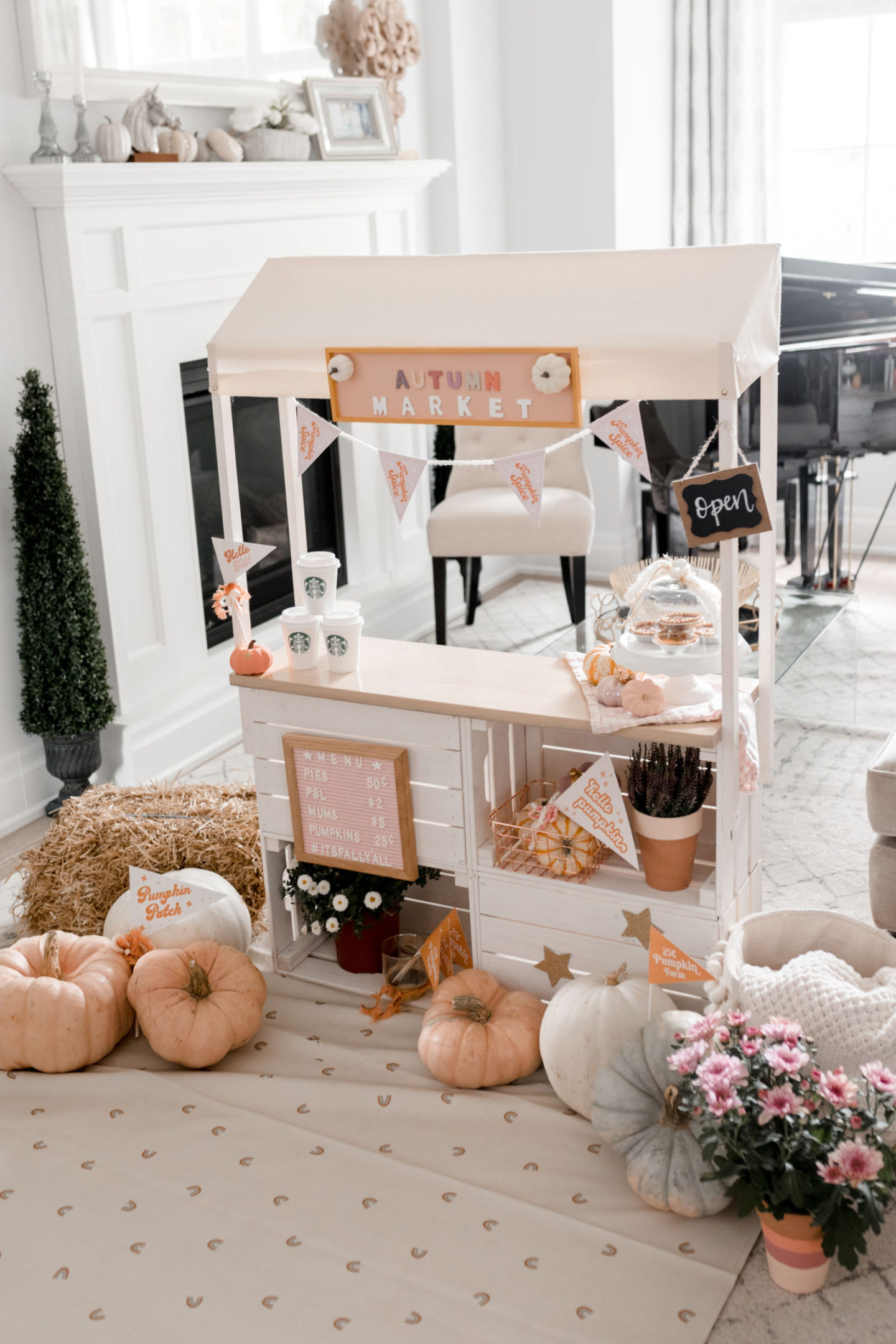 Autumn Market Pop-Up Stand