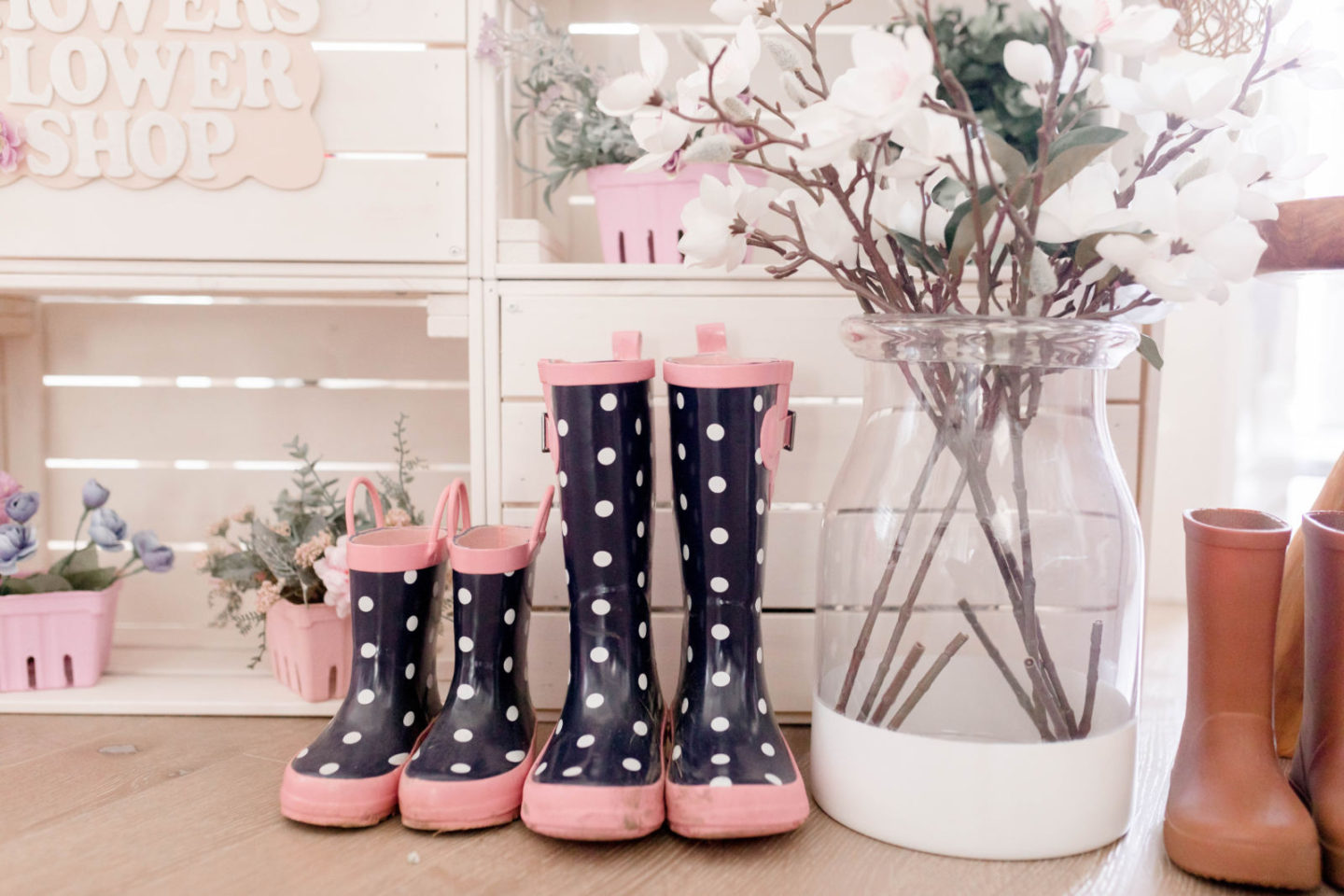 Spring Pop-Up Market Stand